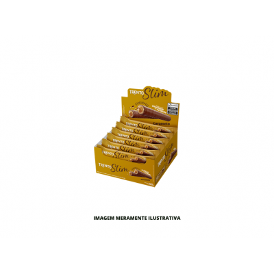 CHOCOLATE - TRENTO SLIM - 20g CARAMELO - DP16